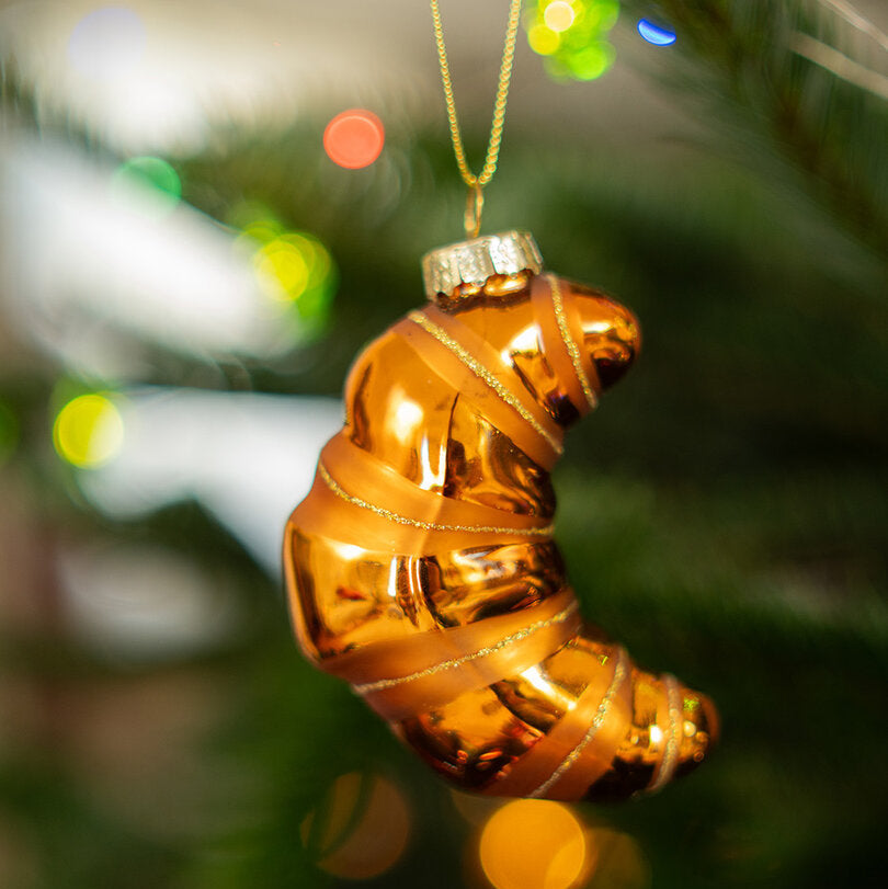 Kruvasan Yılbaşı Ağacı Süsü