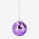 Mor Disko Topu Yılbaşı Ağacı Süsü