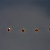 Kırmızı Çan Detaylı LED Işık Zinciri