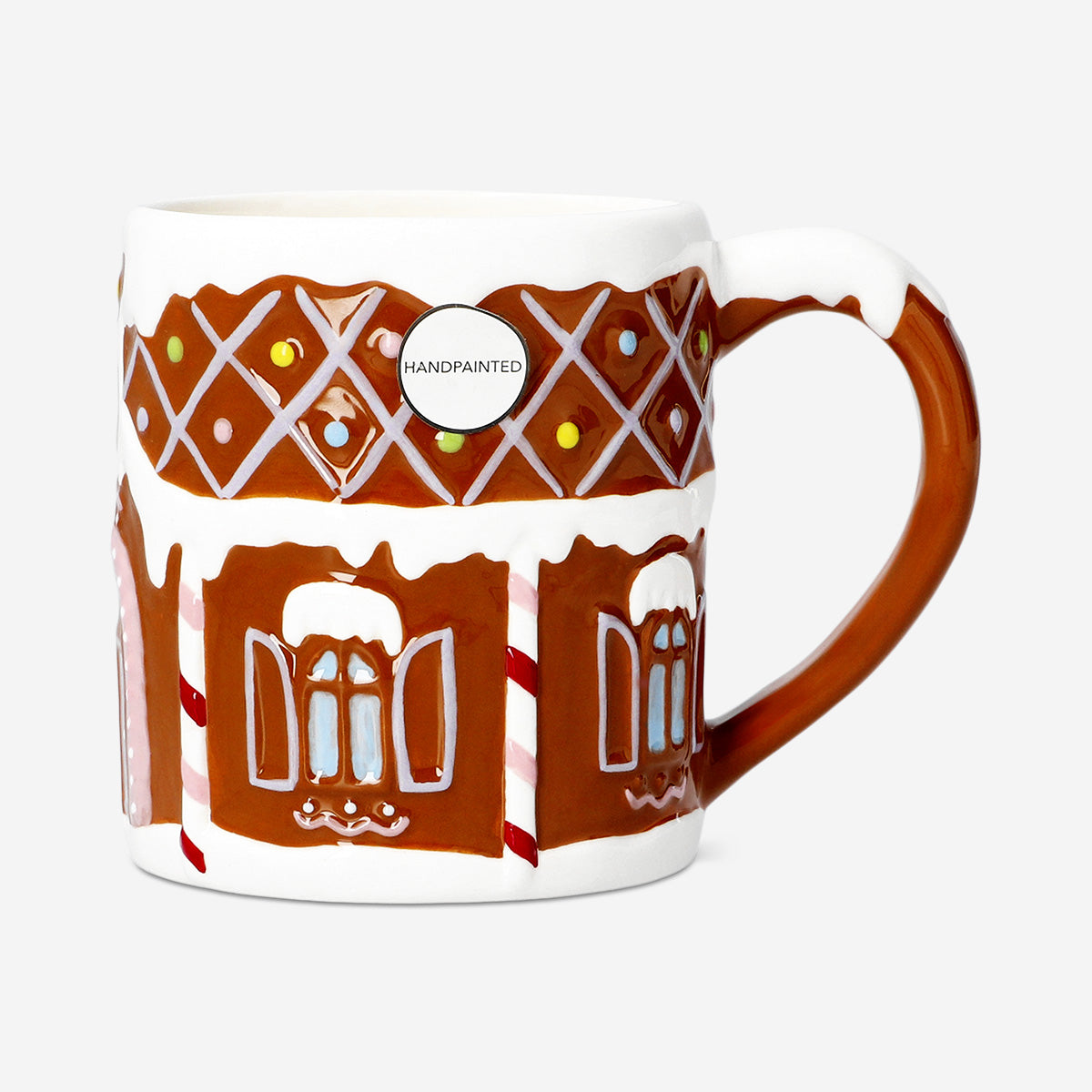 Kurabiye Ev Şeklinde Yılbaşı Kupası 320 ml