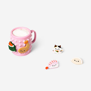 5'li Aksesuar Detaylı Yılbaşı Kupası