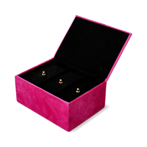 Pembe Buzdolabı Şeklinde Takı Kutusu