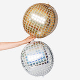BALLOON FOIL DISCO BALL 3 PCS