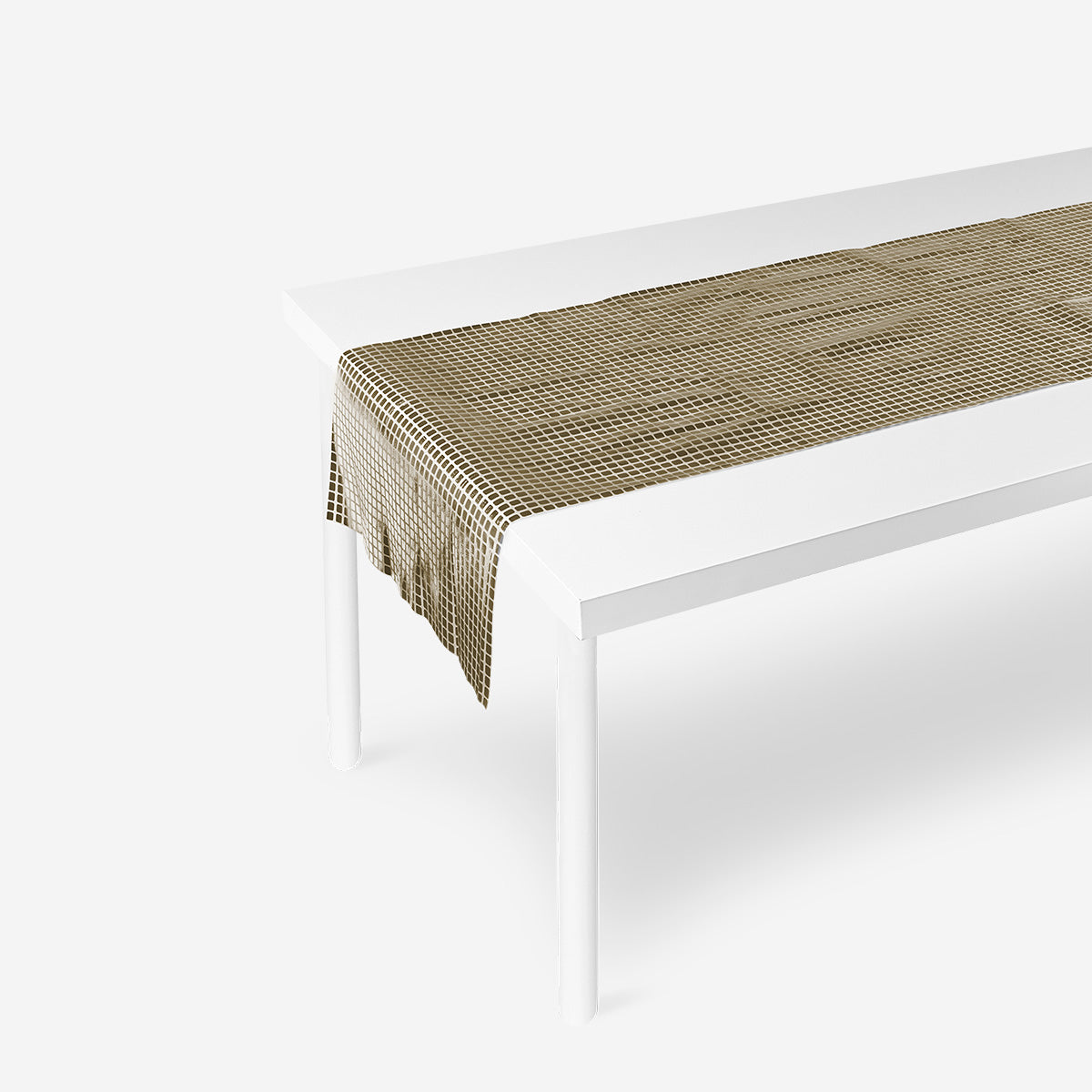 TABLE RUNNER GOLD FABRIC 40x180 CM