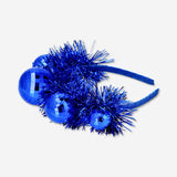 HEADBAND DISCO BALL BLUE ADULT