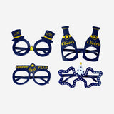 PARTY SET NEW YEARS GLASSES 4PCS