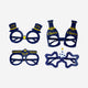 PARTY SET NEW YEARS GLASSES 4PCS