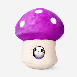 TEDDY MUSHROOM HOUSE WITH MINI PLUSH