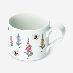 MUG WITH HANDLE REACTIVE GLAZE AND PRINT