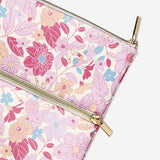 Pembe Çiçekli Kalem Kutusu