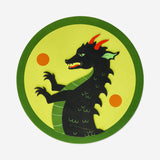 Ejderha Desenli Köpük Kalkan