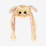 Hareketli Tavşan Kulaklı Şapka