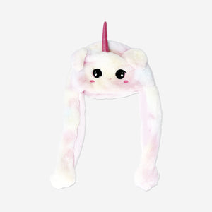 Hareketli Unicorn Kulaklı Şapka