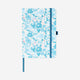 Mavi Çiçekli Kalemli Bullet Planlayıcı A5