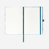 Mavi Çiçekli Kalemli Bullet Planlayıcı A5