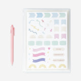 Gül Detaylı Fermuarlı A5 Defter