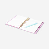 Pembe Spiralli Bölmeli Defter