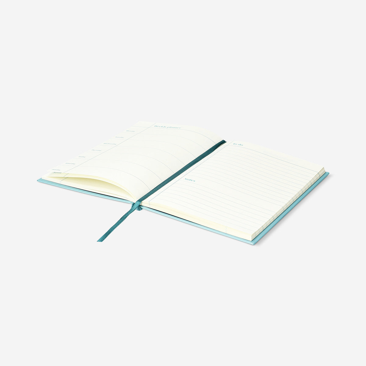 Mavi Haftalık Planlayıcı A5