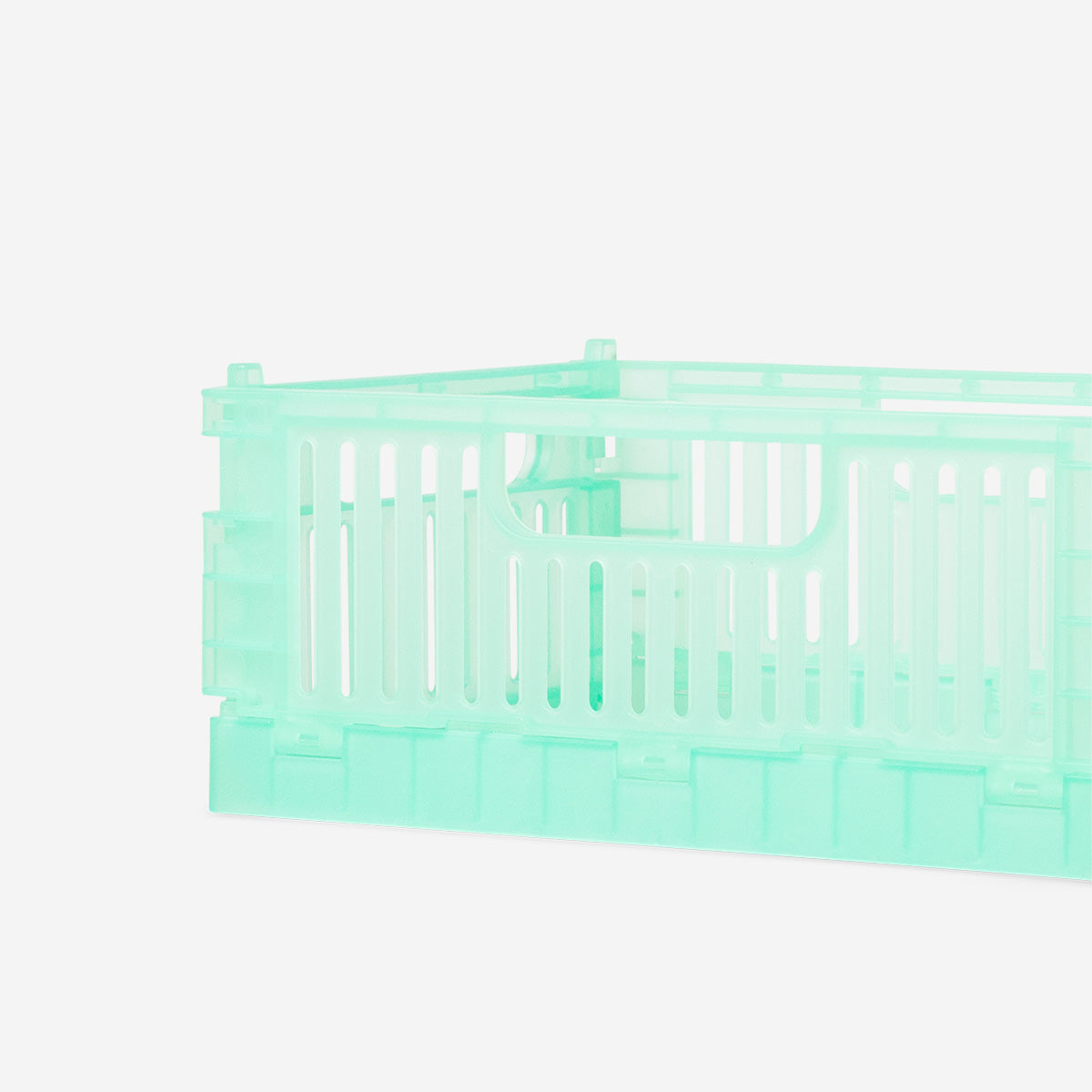 Şeffaf Yeşil Katlanabilir Kasa