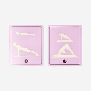 15'li Pilates Egzersiz Kartı Seti