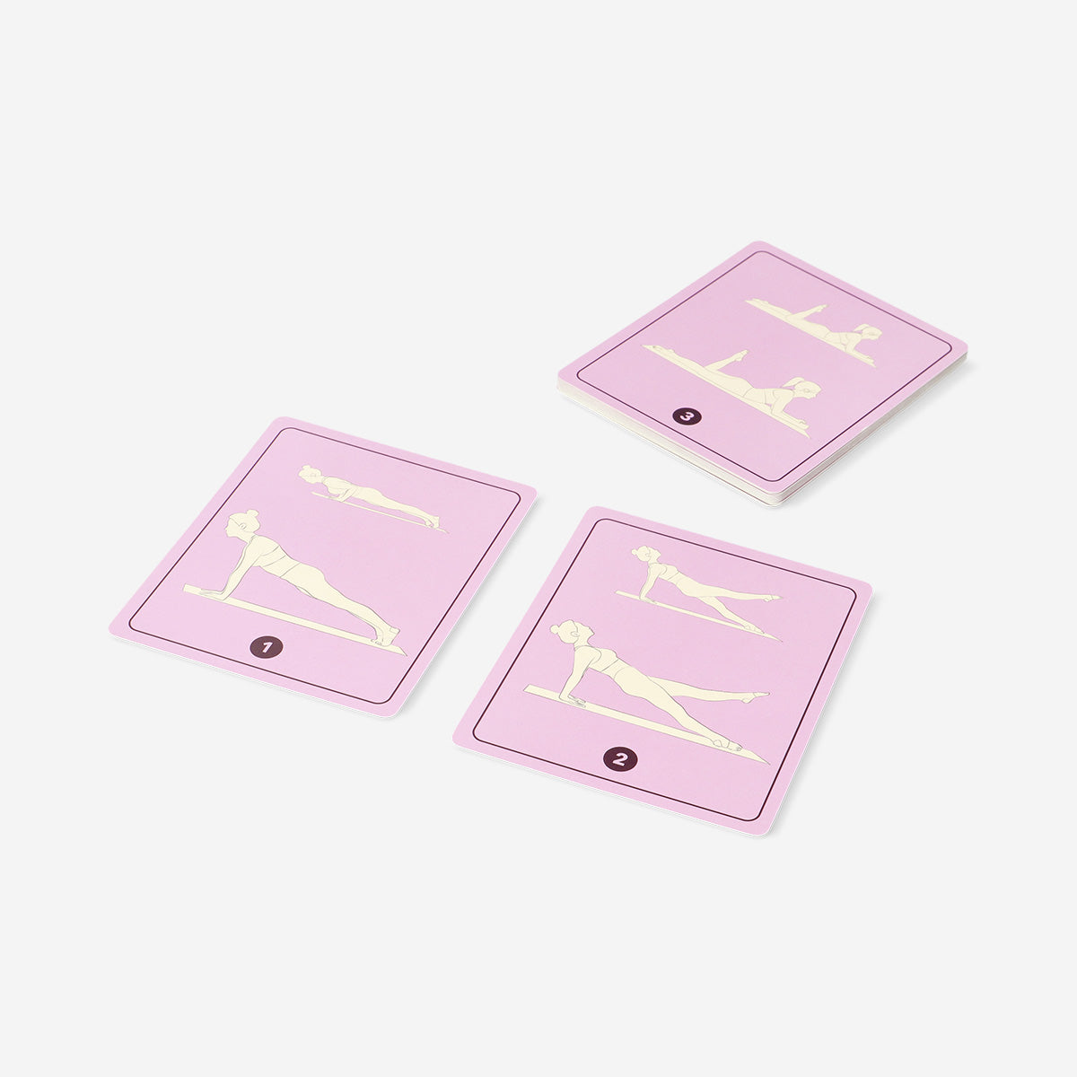 15'li Pilates Egzersiz Kartı Seti