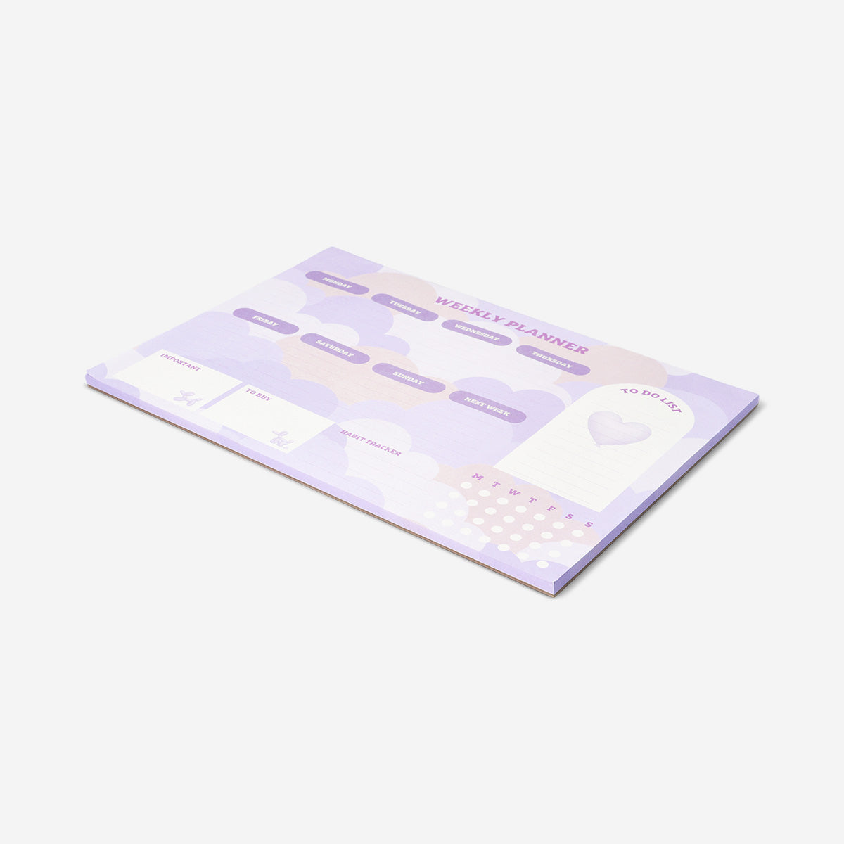 Haftalık Hedef Planlaycı Not Defteri