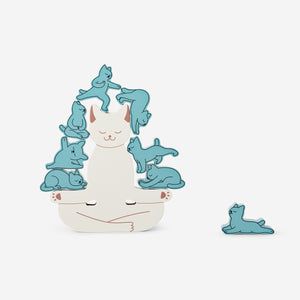 Ahşap Kedi Dengeleme Oyunu