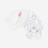 Mantar Ev Şeklinde Boyama Kitabı