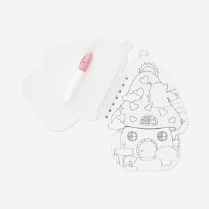 Mantar Ev Şeklinde Boyama Kitabı