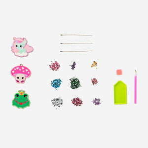 Kendin Yap 3'lü Elmas Anahtarlık