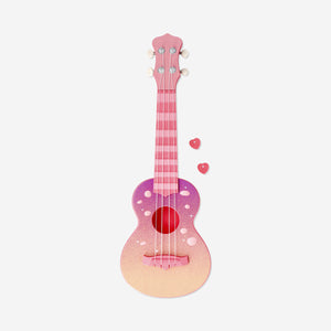 Pembe Orman Temalı Ukulele