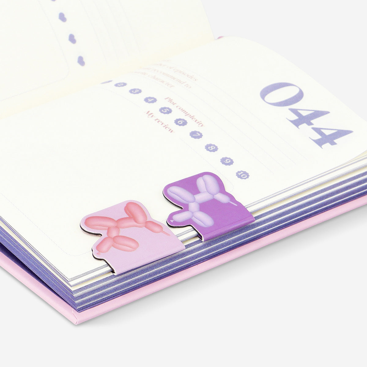 4'lü Hayvan Temalı Mıknatıslı Kitap Ayracı