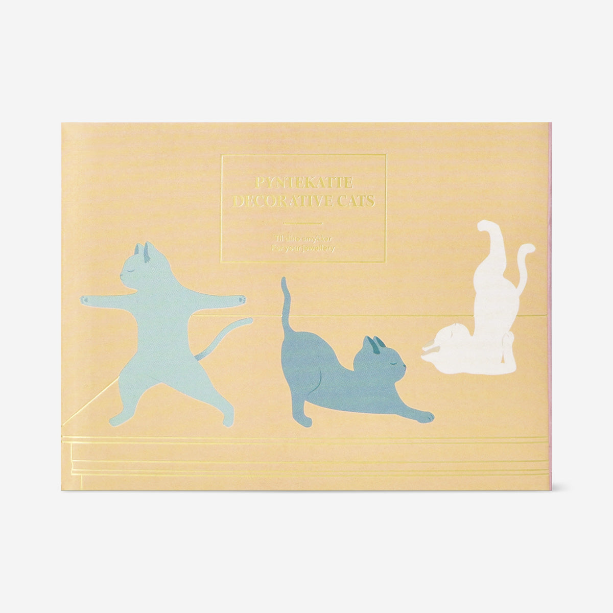 3'lü Kedi Şeklinde Takı Tutacağı