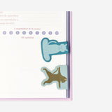 4'lü Yoga Kedileri Mıknatıslı Kitap Ayracı