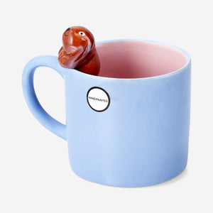 MUG WITH HANDLE 3D DOG OUTSIDE MUG