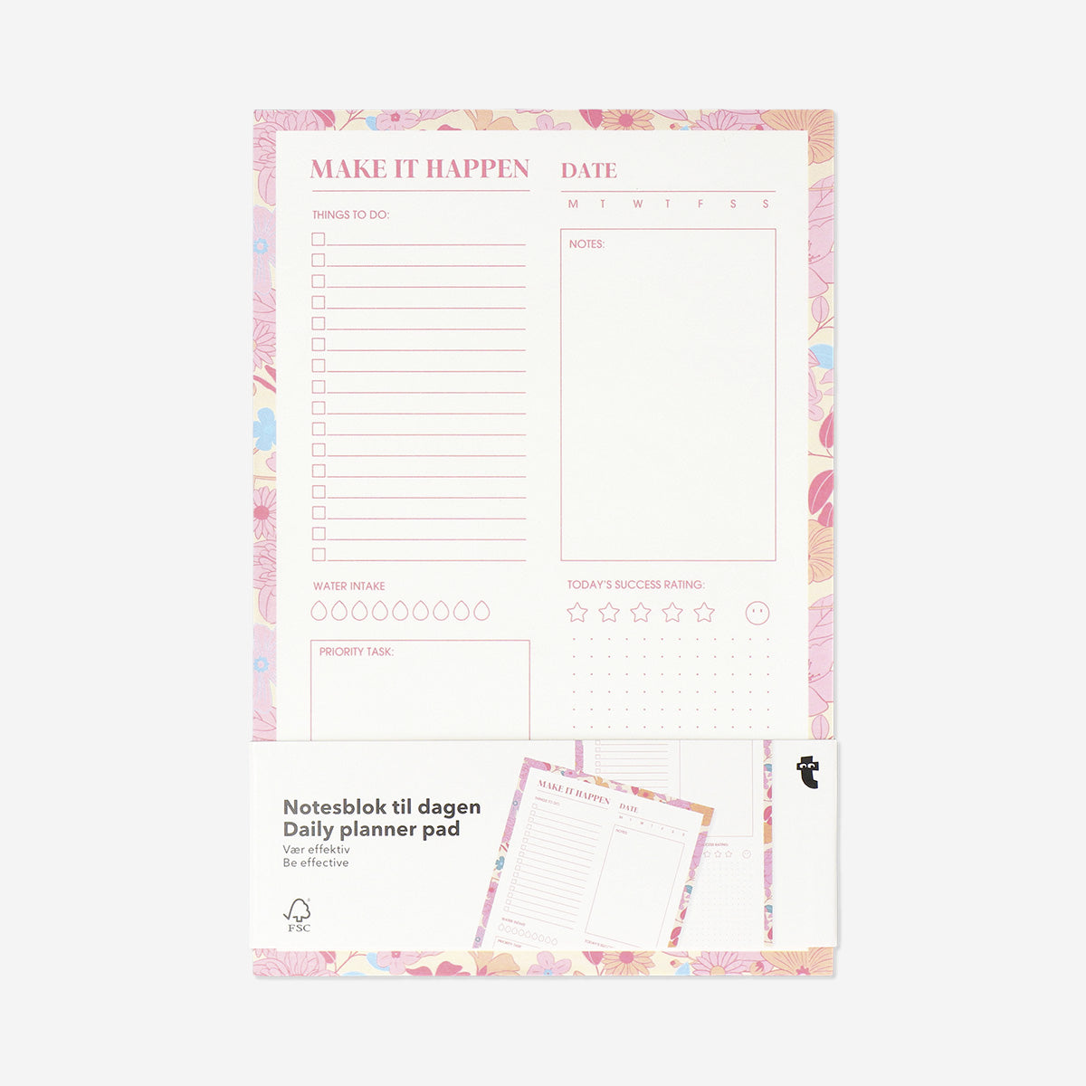 PLANNER DAILY NOTEPAD A5