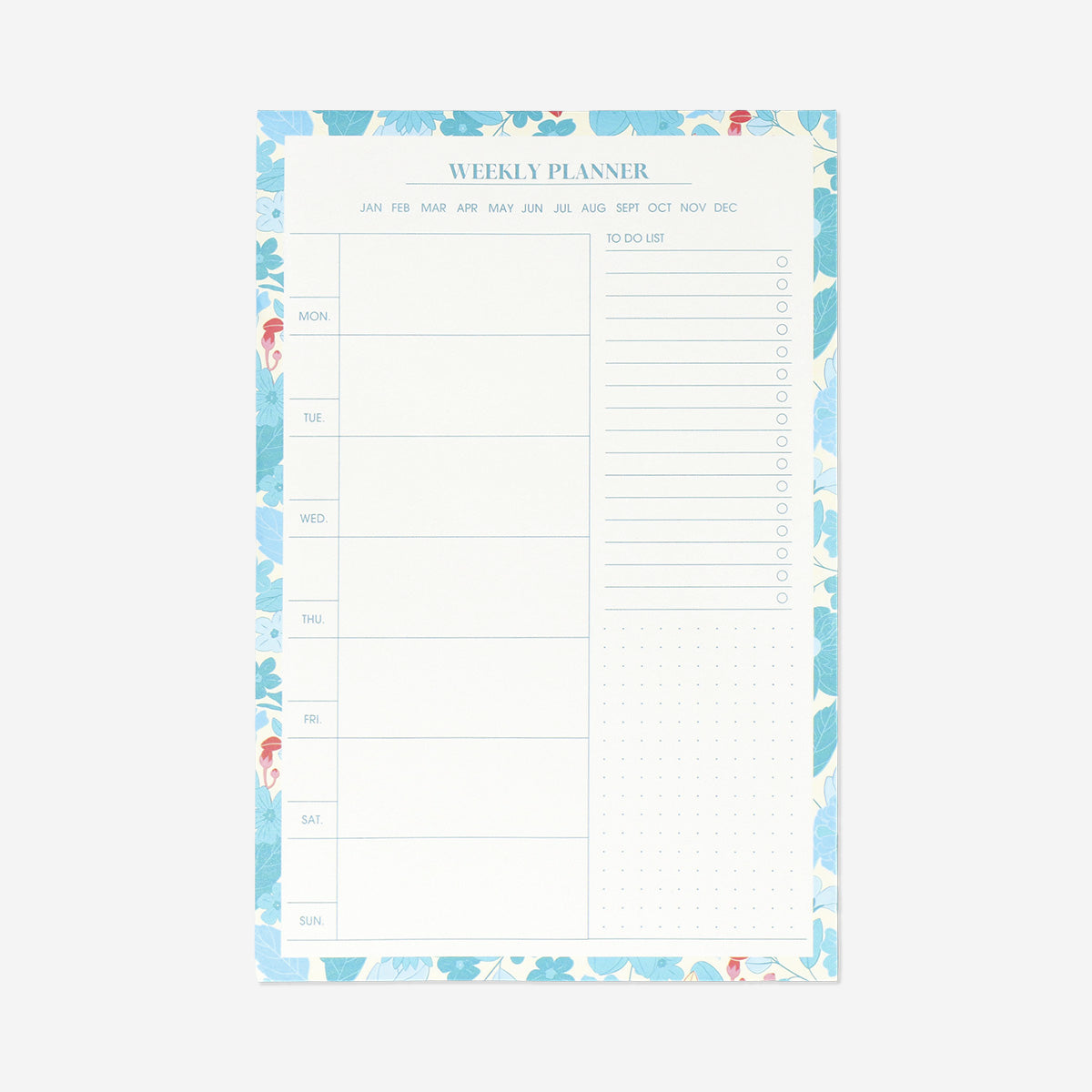 PLANNER WEEKLY NOTEPAD A5