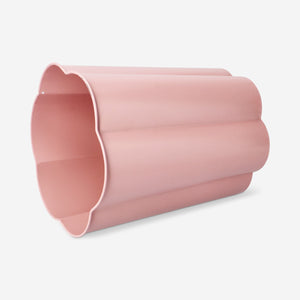 Pembe Çiçek Şeklinde Çöp Kutusu