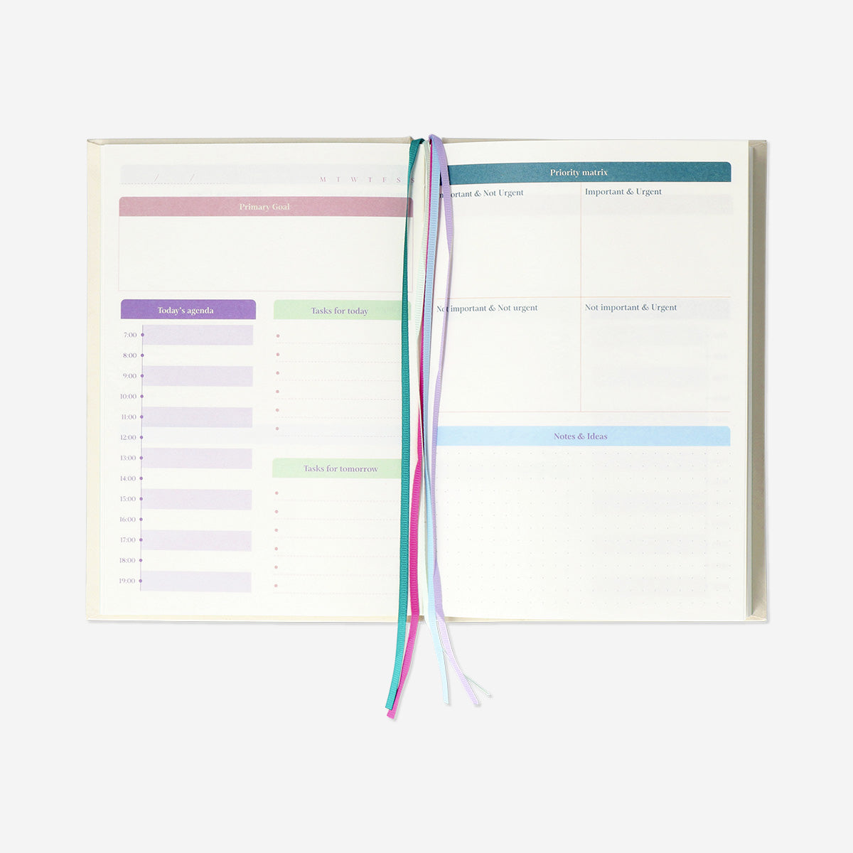 Tarihsiz Verimlilik Planlayıcı Defter A5