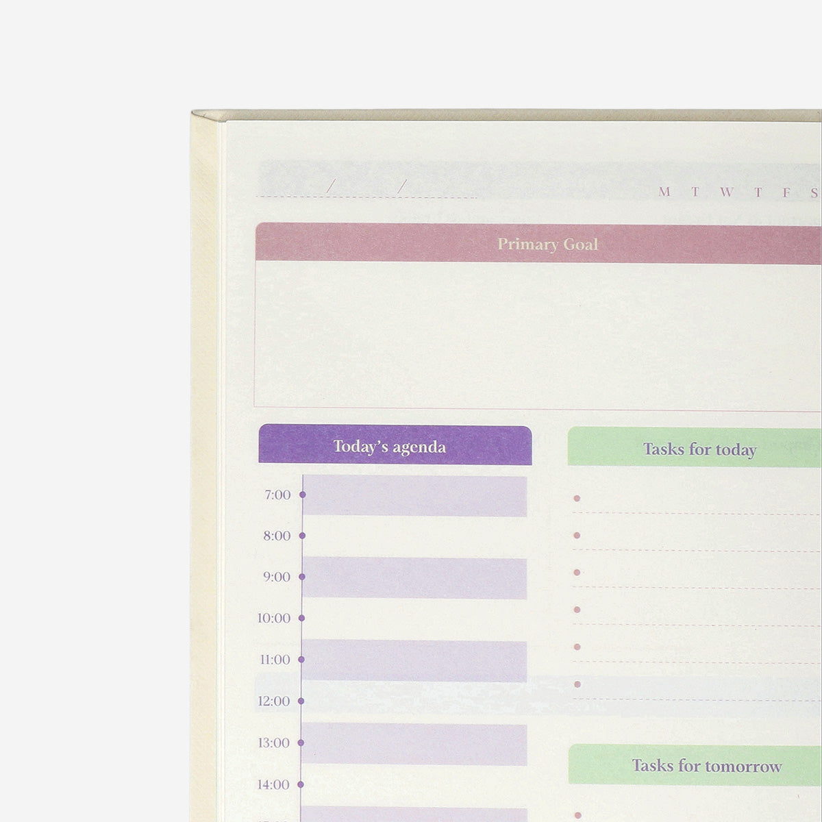 Tarihsiz Verimlilik Planlayıcı Defter A5