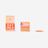 NOTEPAD MILK CARTON W. PENCIL
