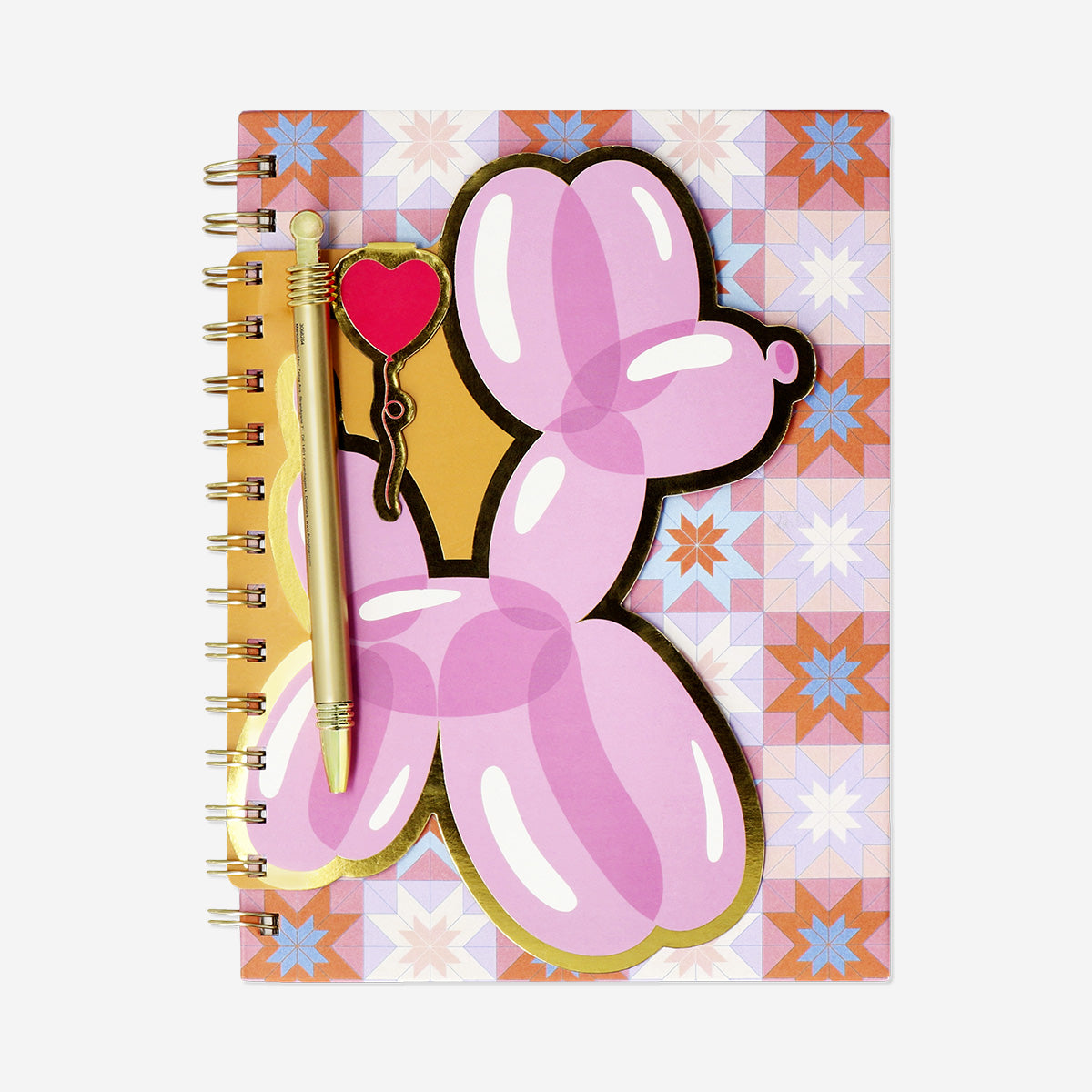 NOTEBOOK W. PEN & BOOKMARK