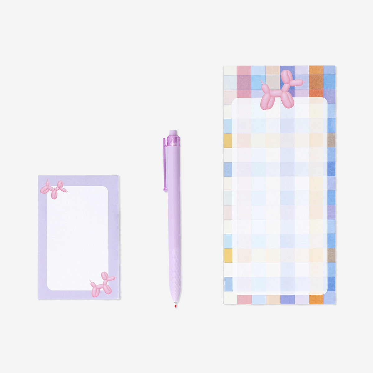 NOTEPAD W. PEN AND STICKY NOTES