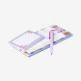 NOTEPAD W. PEN AND STICKY NOTES