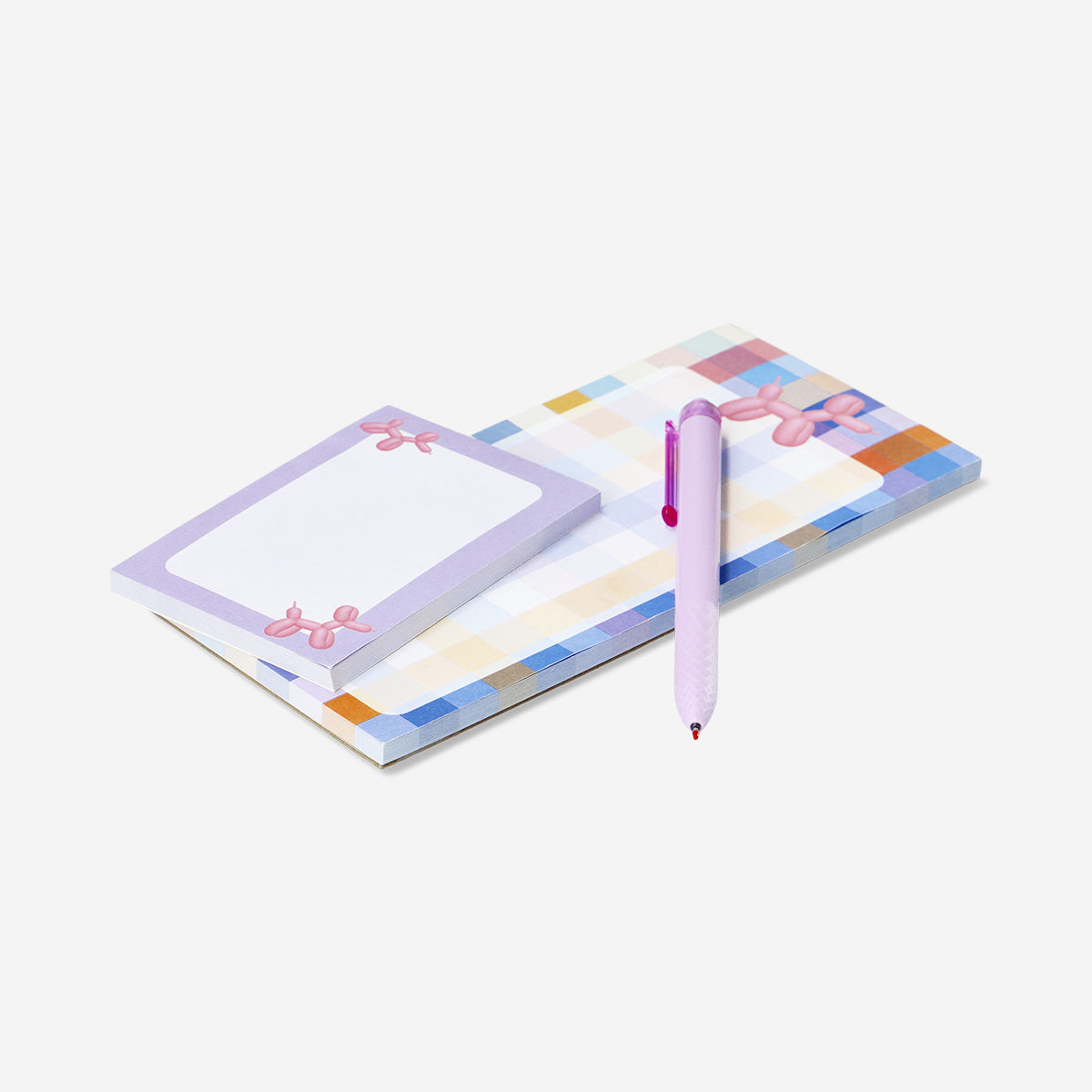 NOTEPAD W. PEN AND STICKY NOTES