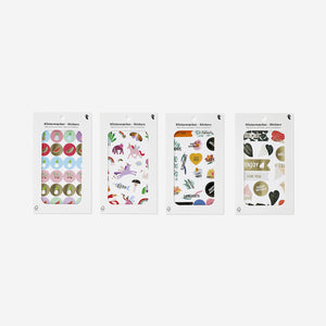 STICKER SHEET PAPER FOIL ASSORTED