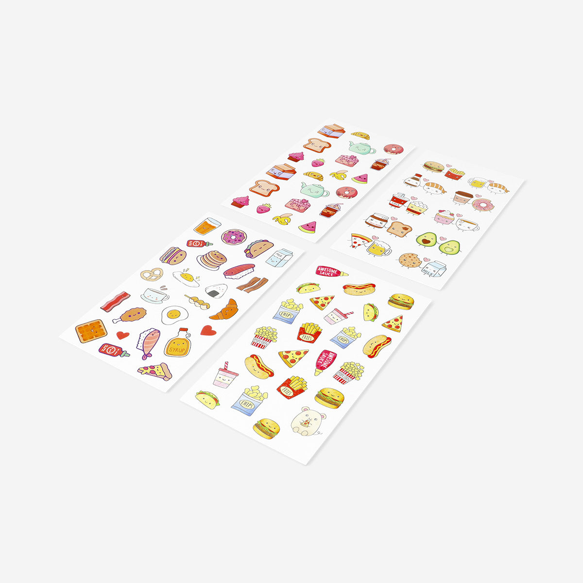 STICKER SHEET PAPER ASSORTED