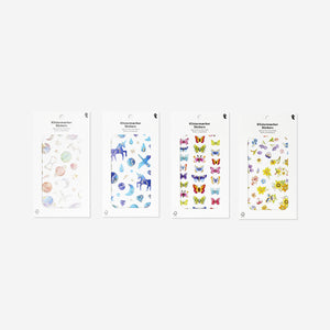 STICKER SHEET PAPER FOIL ASSORTED