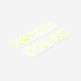 STICKER SHEET GLOW IN THE DARK STARS ASSORTED