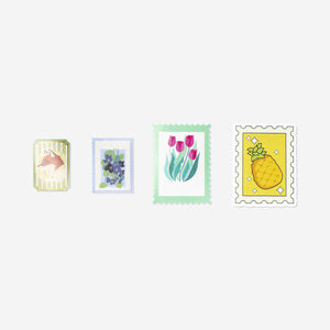 STICKER SINGLE SCRAPBOOK STAMPS ASSORTED